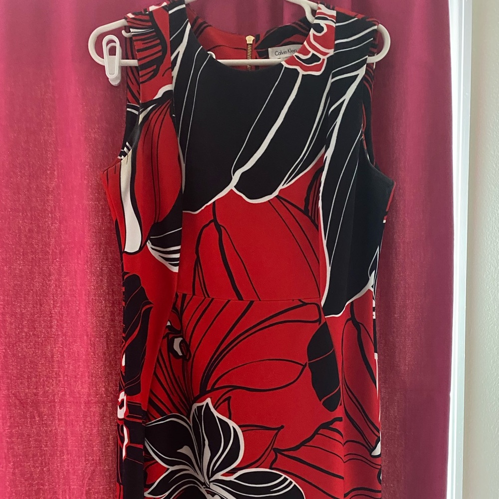 GUC Calvin Klein crepe scuba dress, Sz 12